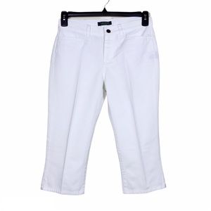 Lauren Ralph Lauren Wide Leg Classic Mid Calf Pant